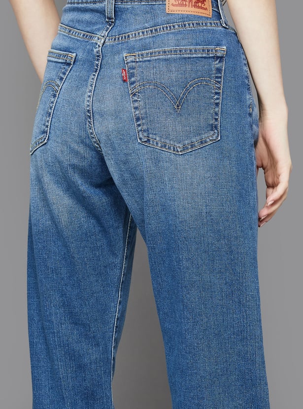 LEVI'S Solid Straight Fit Jeans