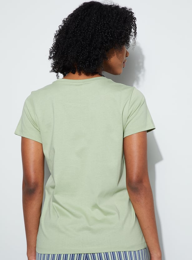 GINGER Matcha Mornings Lounge T-shirt