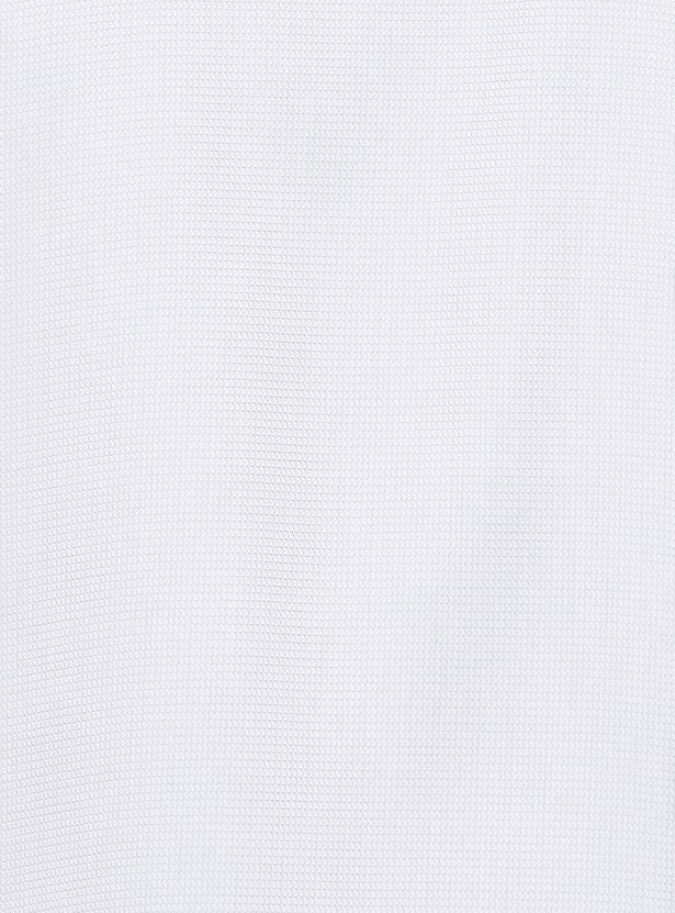 PARK AVENUE Textured Regular Fit Formal Shirt