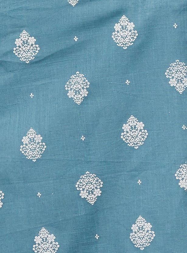 SPAN Ethnic Motif Embroidered Straight Kurta