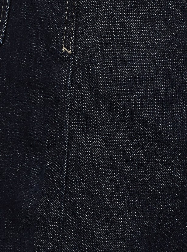 FLYING MACHINE Darkwashed Jango Jeans (Regular Straight)