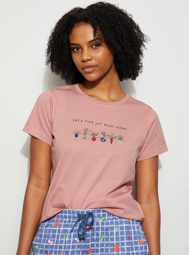 GINGER Printed Lounge T-shirt