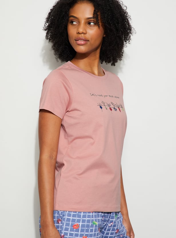 GINGER Printed Lounge T-shirt