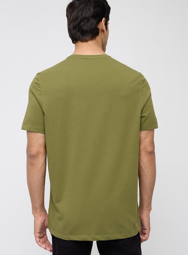 SPYKAR Typographic Print T-shirt