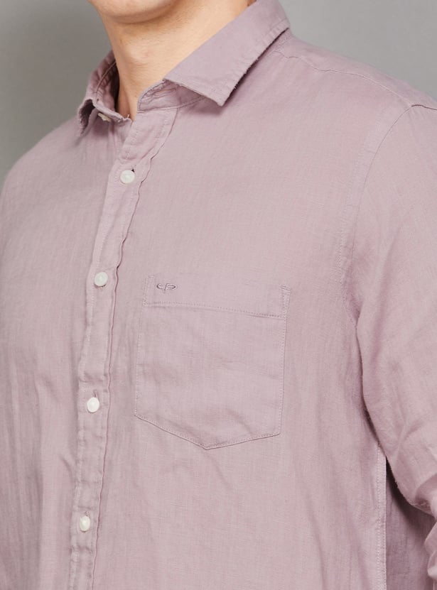 COLORPLUS Solid Regular Fit Shirt