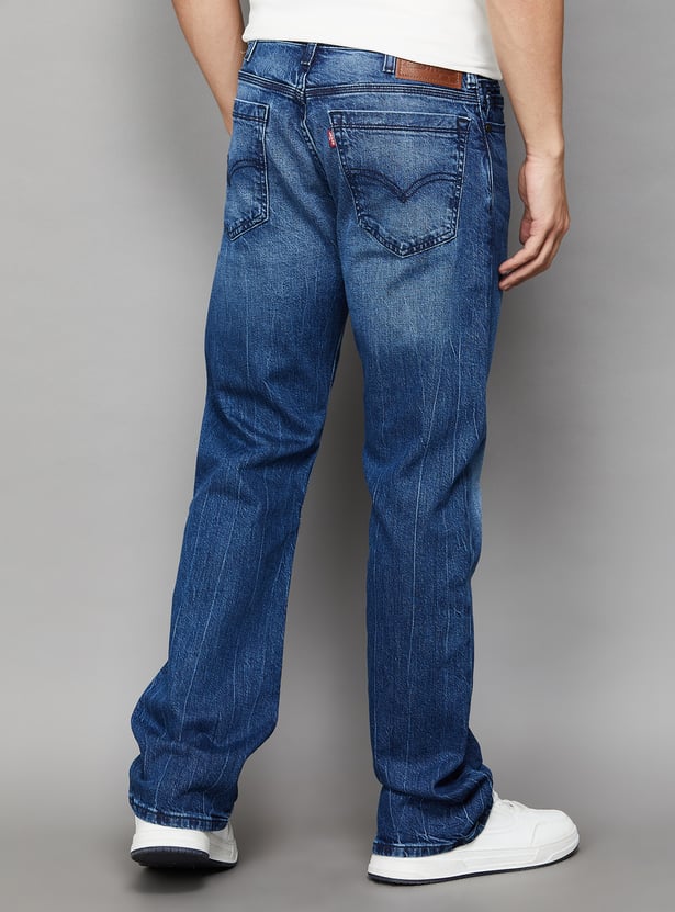 LEVI'S Whiskered Boot Cut Jeans