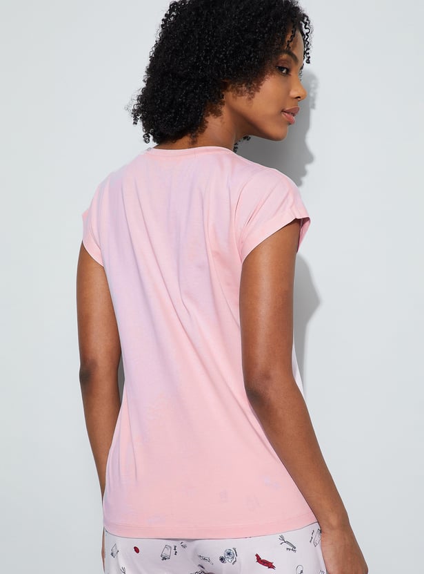 GINGER Printed Lounge T-shirt