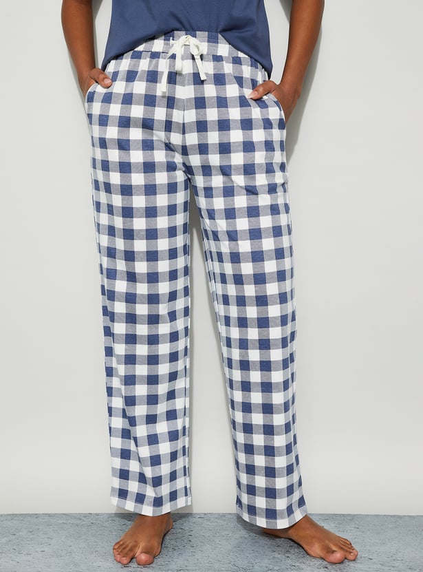 GINGER Checked Lounge Pants