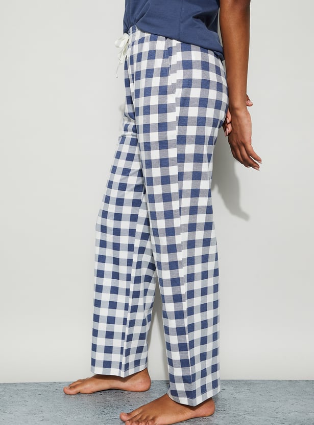 GINGER Checked Lounge Pants