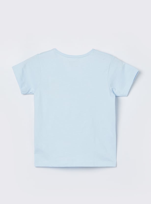 FAME FOREVER Girls Graphic Print T-shirt