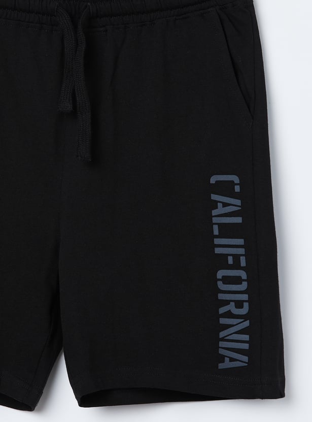 FAME FOREVER Boys Graphic Print Regular Shorts