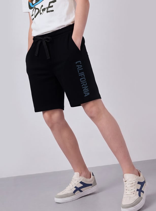 FAME FOREVER Boys Graphic Print Regular Shorts