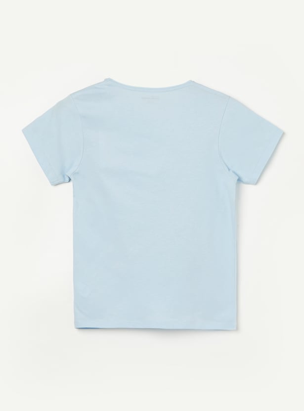 FAME FOREVER Girls Graphic Print T-shirt