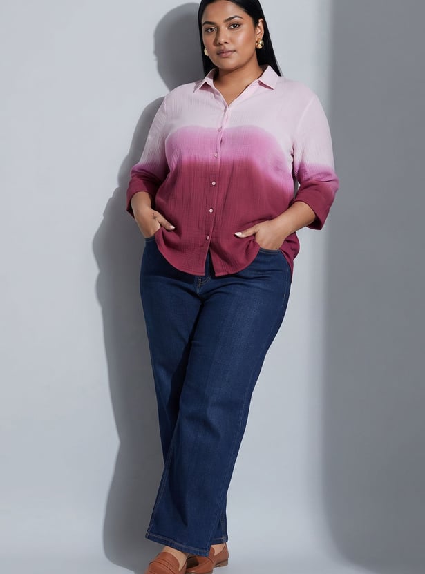 NEXUS Ombre Button-Down Shirt