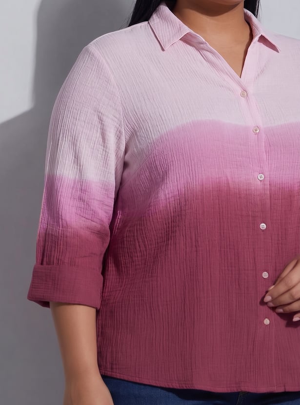 NEXUS Ombre Button-Down Shirt