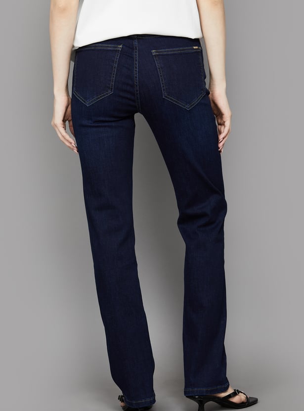 KRAUS Washed Slim Straight Jeans
