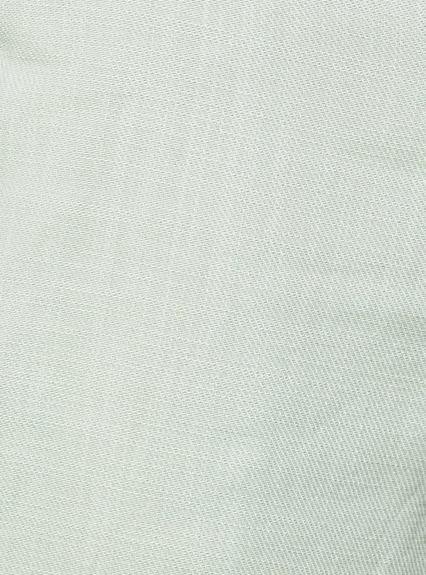 T-BASE Solid Regular Fit Trousers