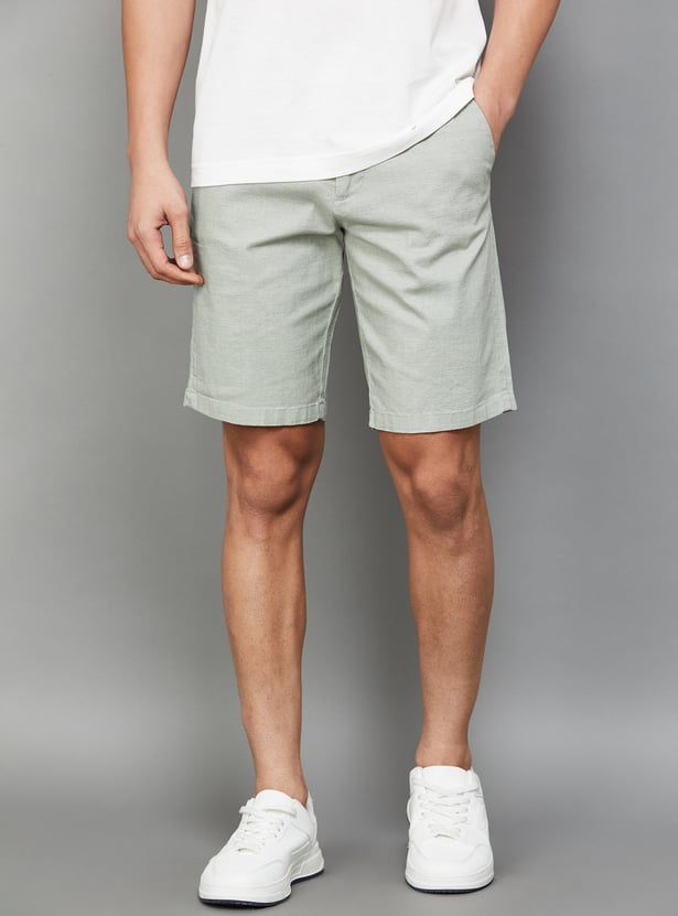 T-BASE Solid Regular Shorts