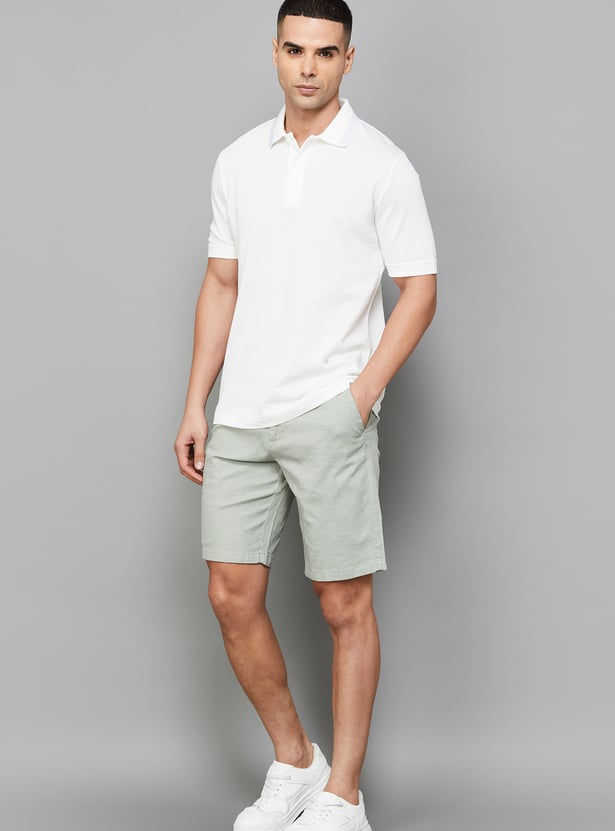 T-BASE Solid Regular Shorts