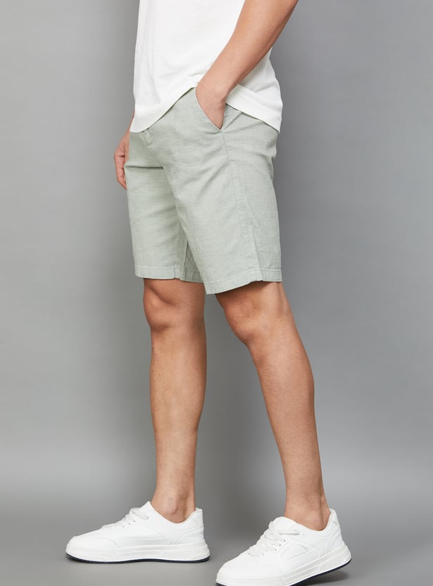 T-BASE Solid Regular Shorts