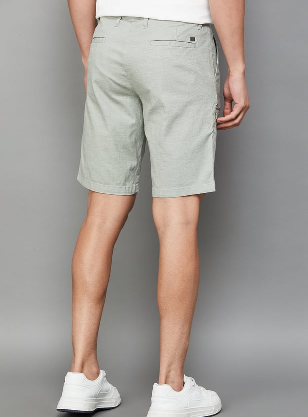 T-BASE Solid Regular Shorts