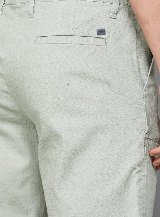 T-BASE Solid Regular Shorts