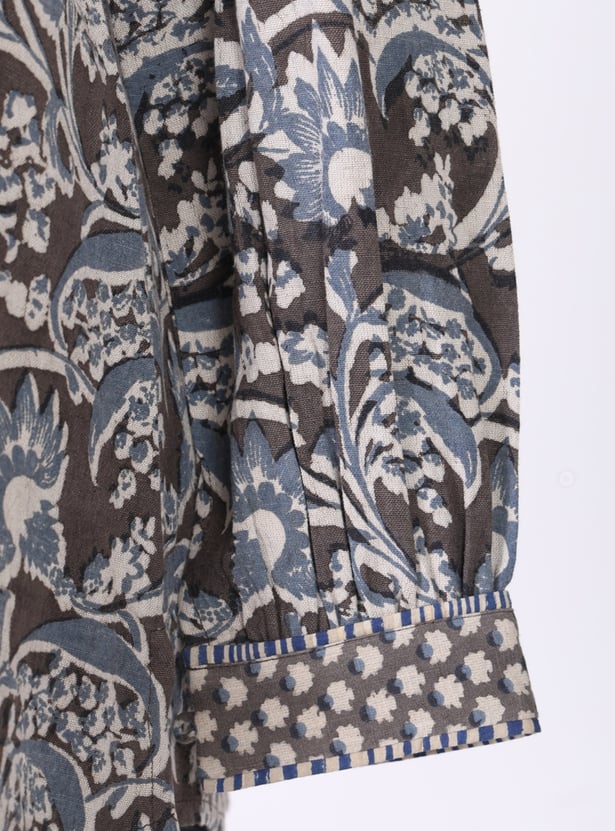 W Floral Print Top