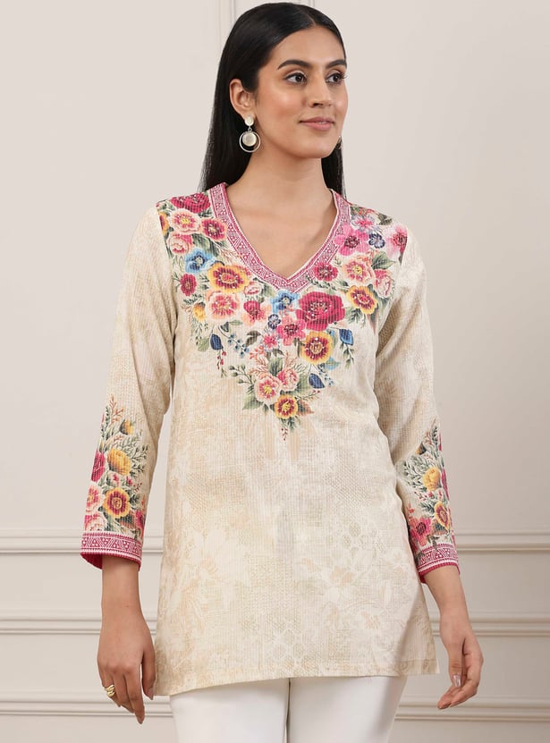 BIBA Floral Print Kurti