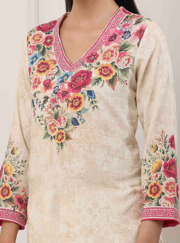 BIBA Floral Print Kurti