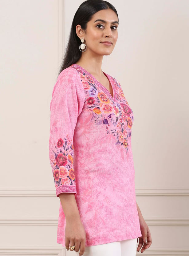 BIBA Floral Print Kurti