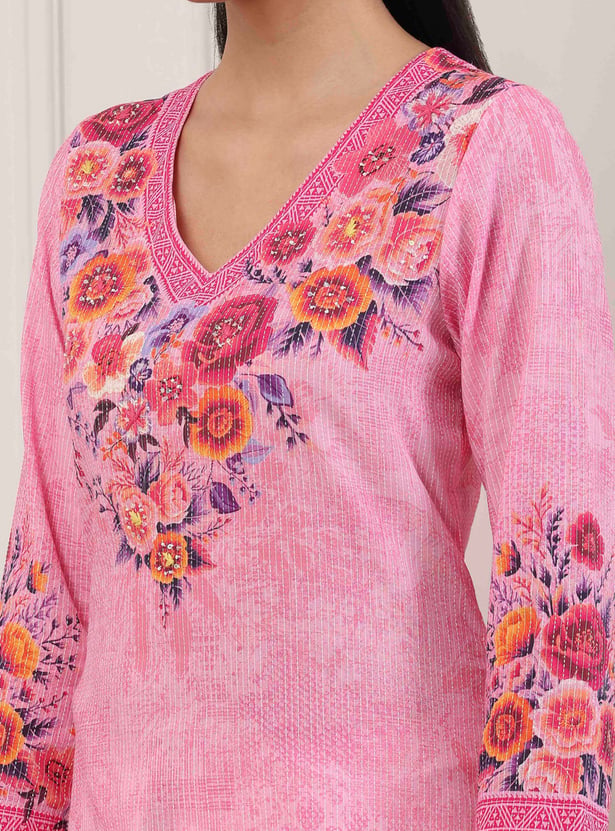BIBA Floral Print Kurti