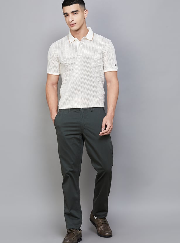 ARROW SPORT Printed Polo T-shirt