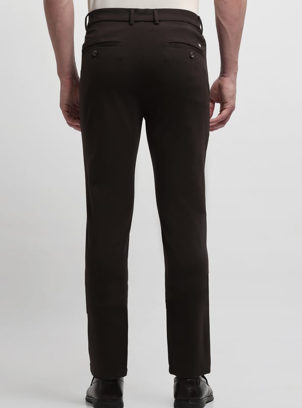 ARROW SPORT Solid Super Slim Trousers