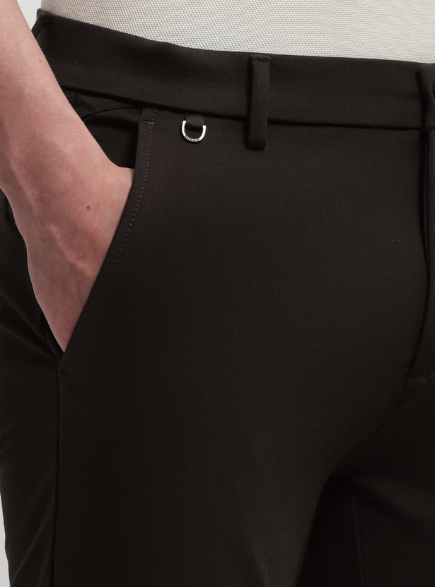 ARROW SPORT Solid Super Slim Trousers
