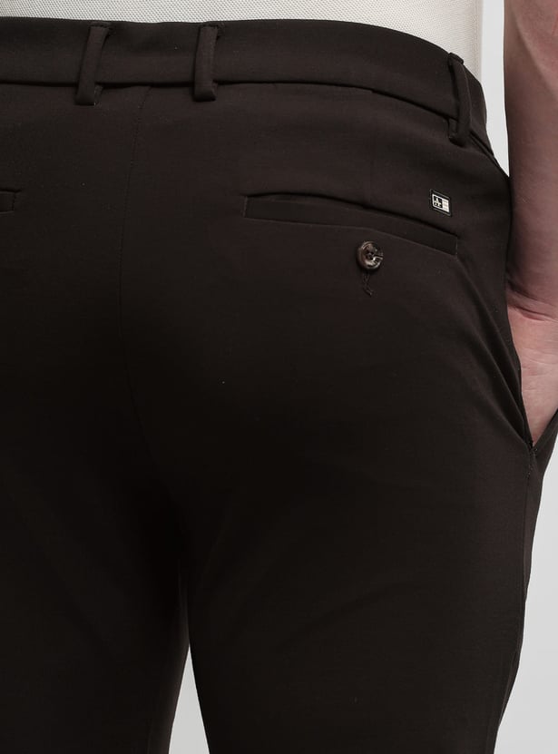ARROW SPORT Solid Super Slim Trousers