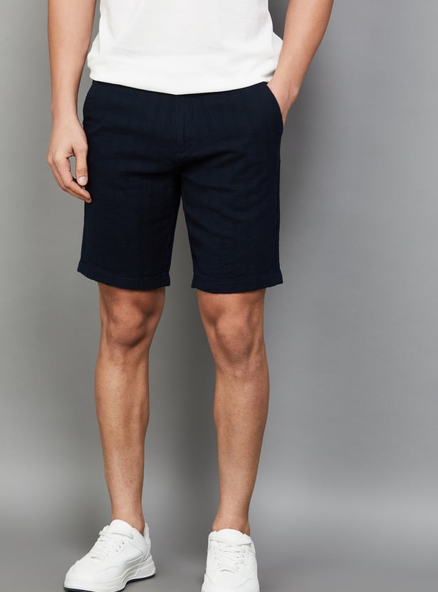 T-BASE Solid Regular Shorts