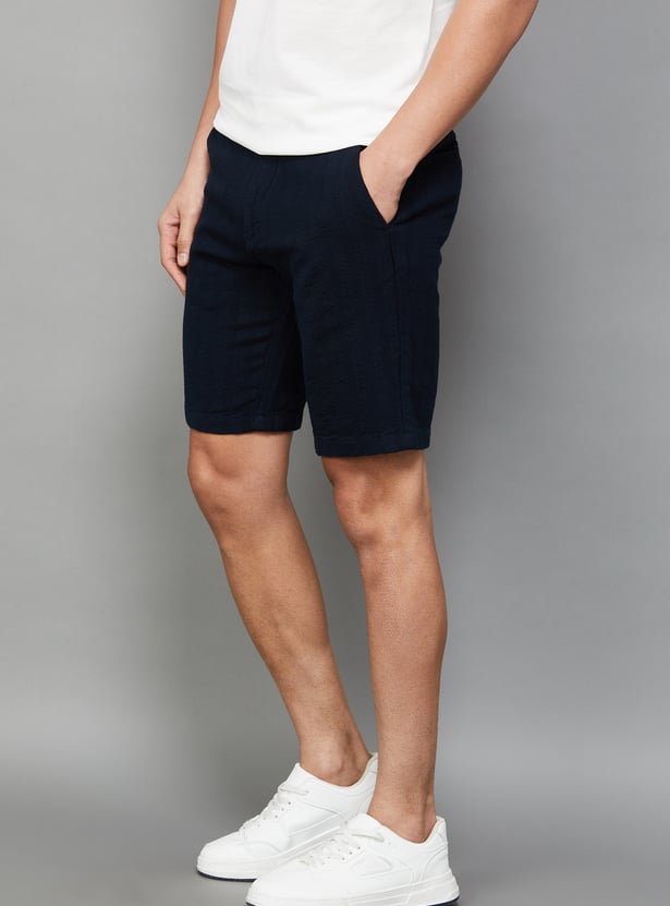 T-BASE Solid Regular Shorts