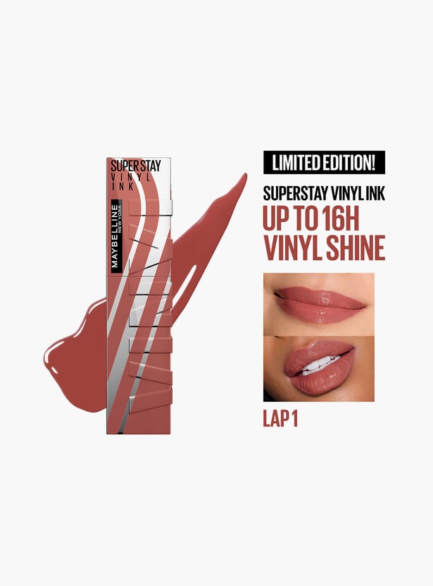 MAYBELLINE Super Stay Vinyl Ink Liquid Lipstick - Lap 1 - 4.2ml