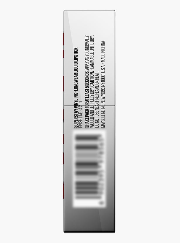 MAYBELLINE Super Stay Vinyl Ink Liquid Lipstick - Finish Line - 4.2ml