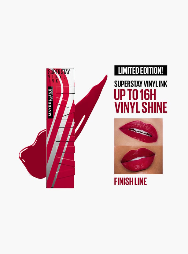 MAYBELLINE Super Stay Vinyl Ink Liquid Lipstick - Finish Line - 4.2ml