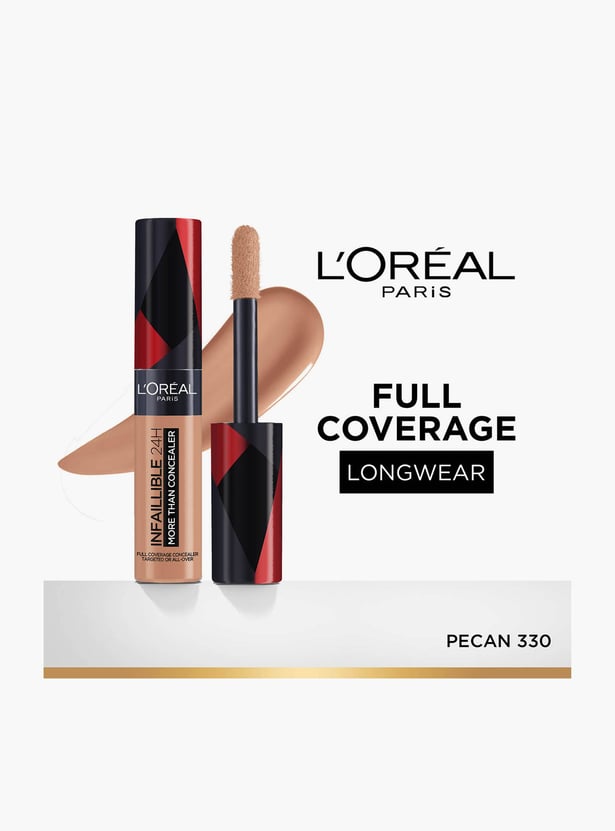 L'OREAL PARIS Infallible 24H More Than Concealer - Pecan 330 - 10ml