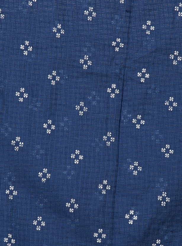 MELANGE Printed Straight Kurta Set