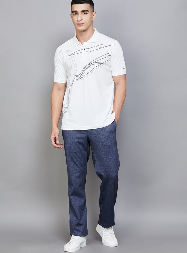 ARROW SPORT Printed Polo T-shirt