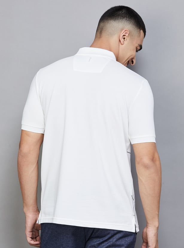 ARROW SPORT Printed Polo T-shirt