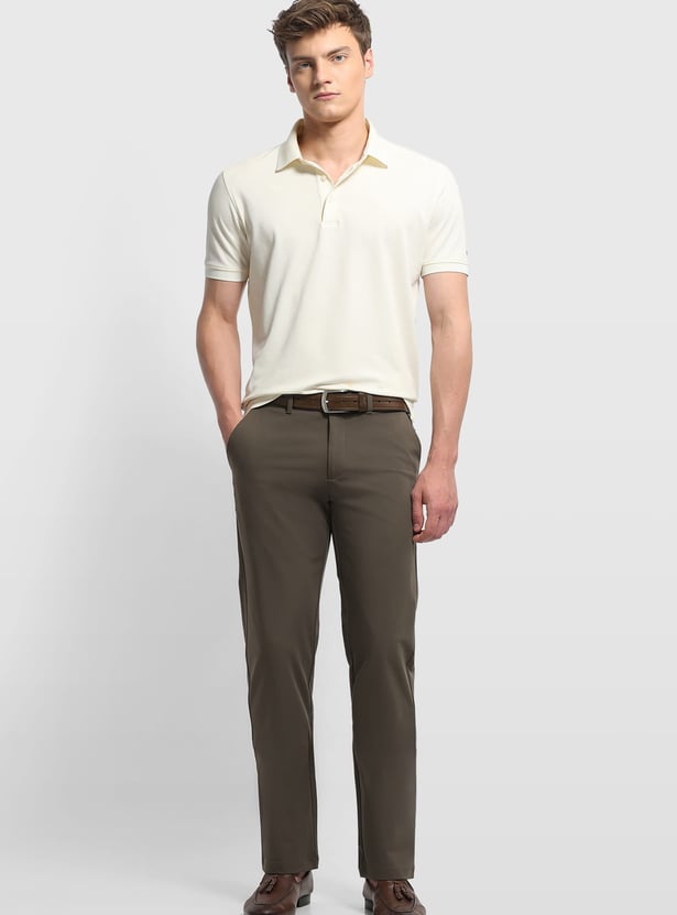 ARROW SPORT Solid Regular Fit Trousers