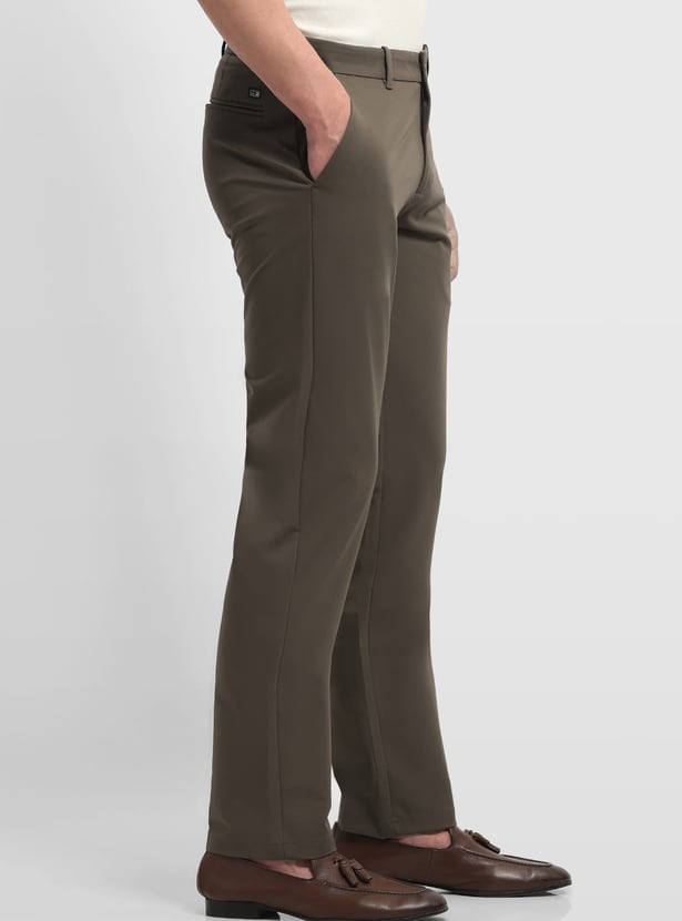 ARROW SPORT Solid Regular Fit Trousers