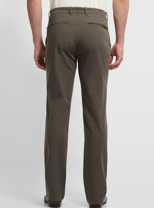 ARROW SPORT Solid Regular Fit Trousers