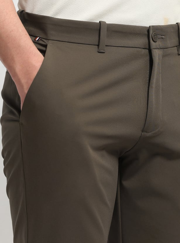 ARROW SPORT Solid Regular Fit Trousers