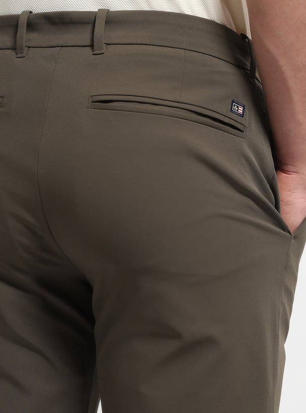 ARROW SPORT Solid Regular Fit Trousers