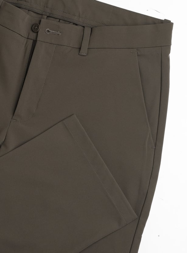 ARROW SPORT Solid Regular Fit Trousers